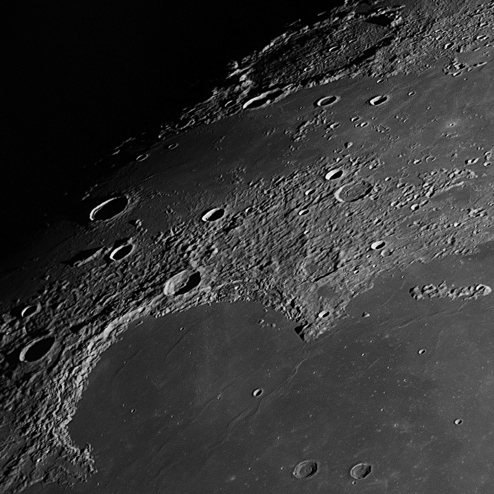 月齢１１ １２ 月と星空の探訪
