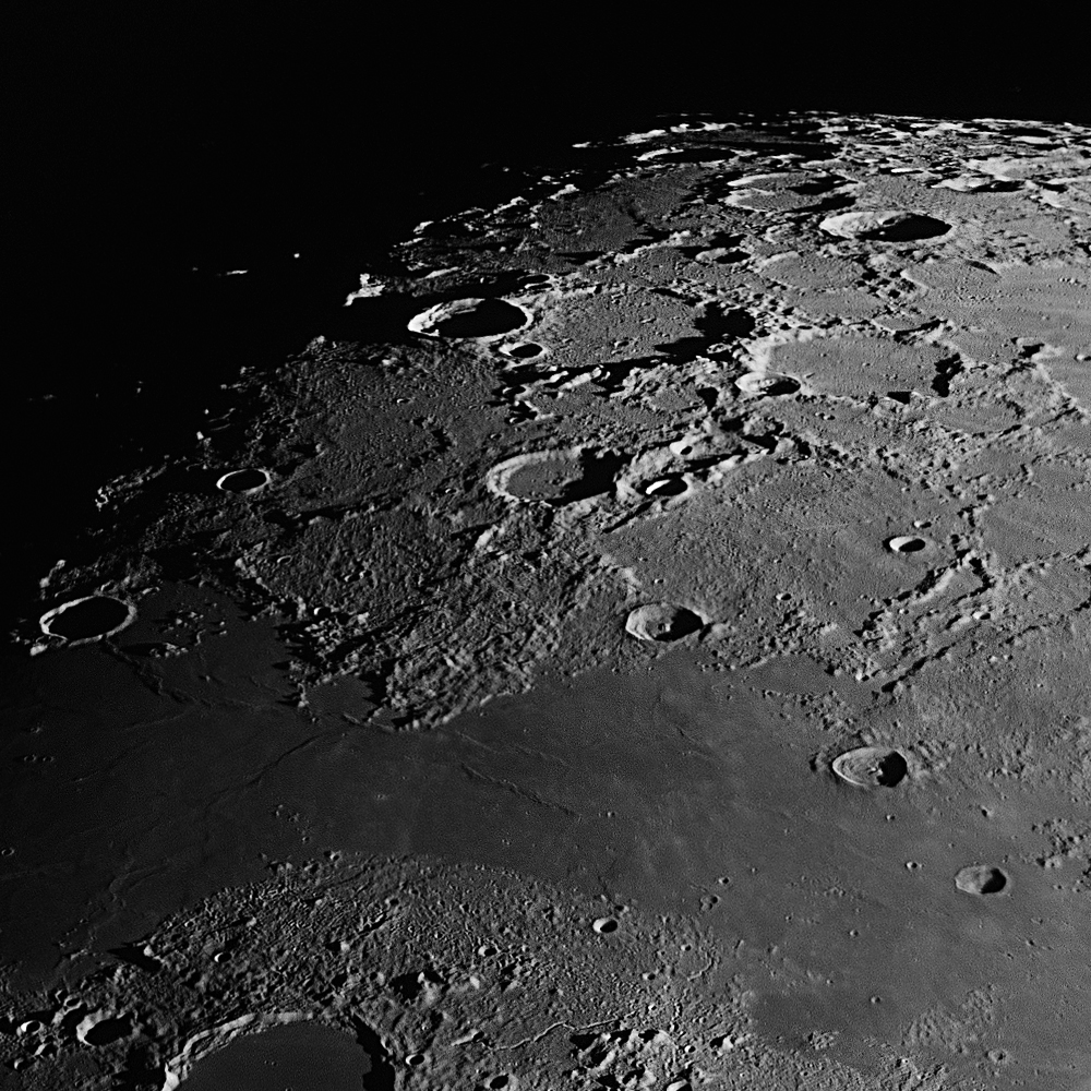 月齢９ １０ 月と星空の探訪